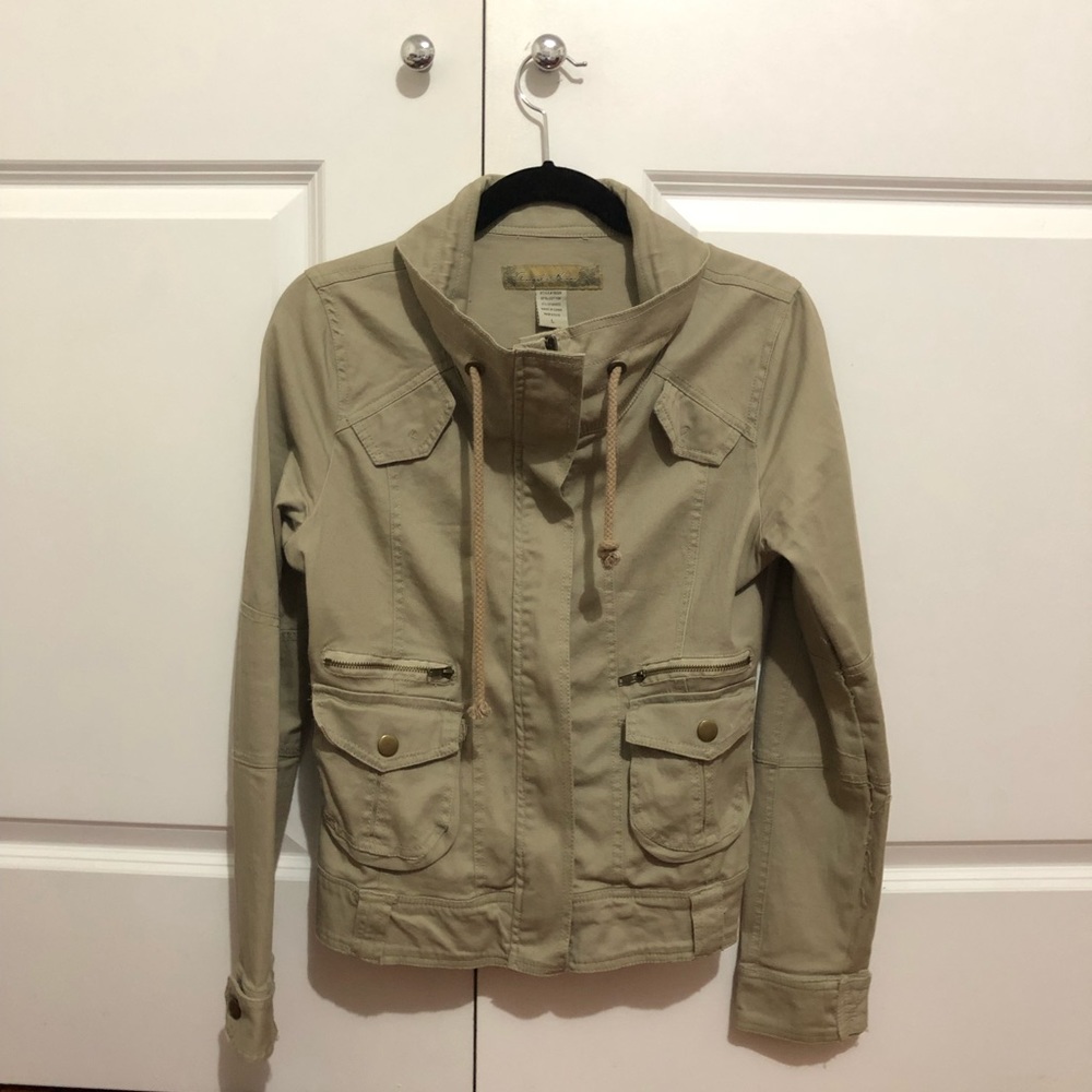 Gently Worn: Khaki Utility Jacket